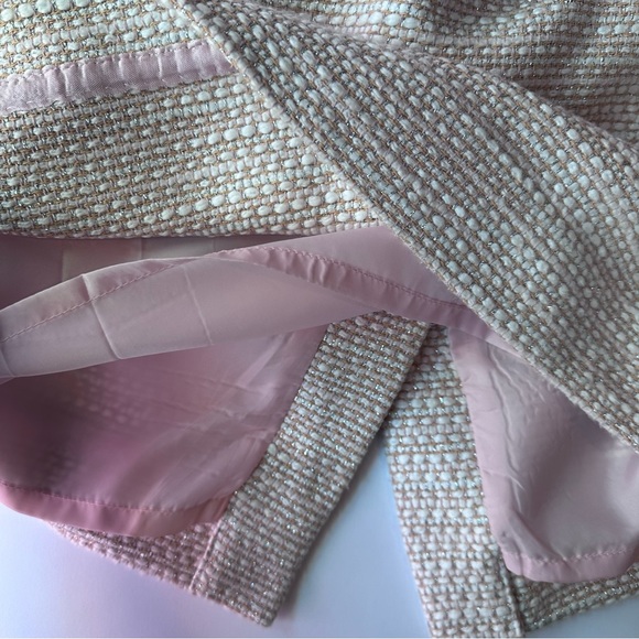 J.Crew Tweed Pencil Skirt w/Metallic Silver Thread - Picture 10 of 10